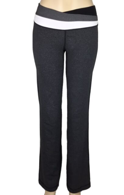 Lululemon Astro Pant Size 8 Tall 34" Inseam Heathered Black Luon Yoga Pants for sale online | eBay