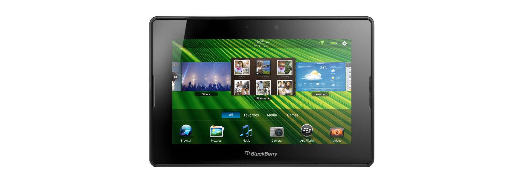 BlackBerry's PlayBook tablet