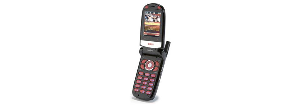 Mobile ESPN flip phone